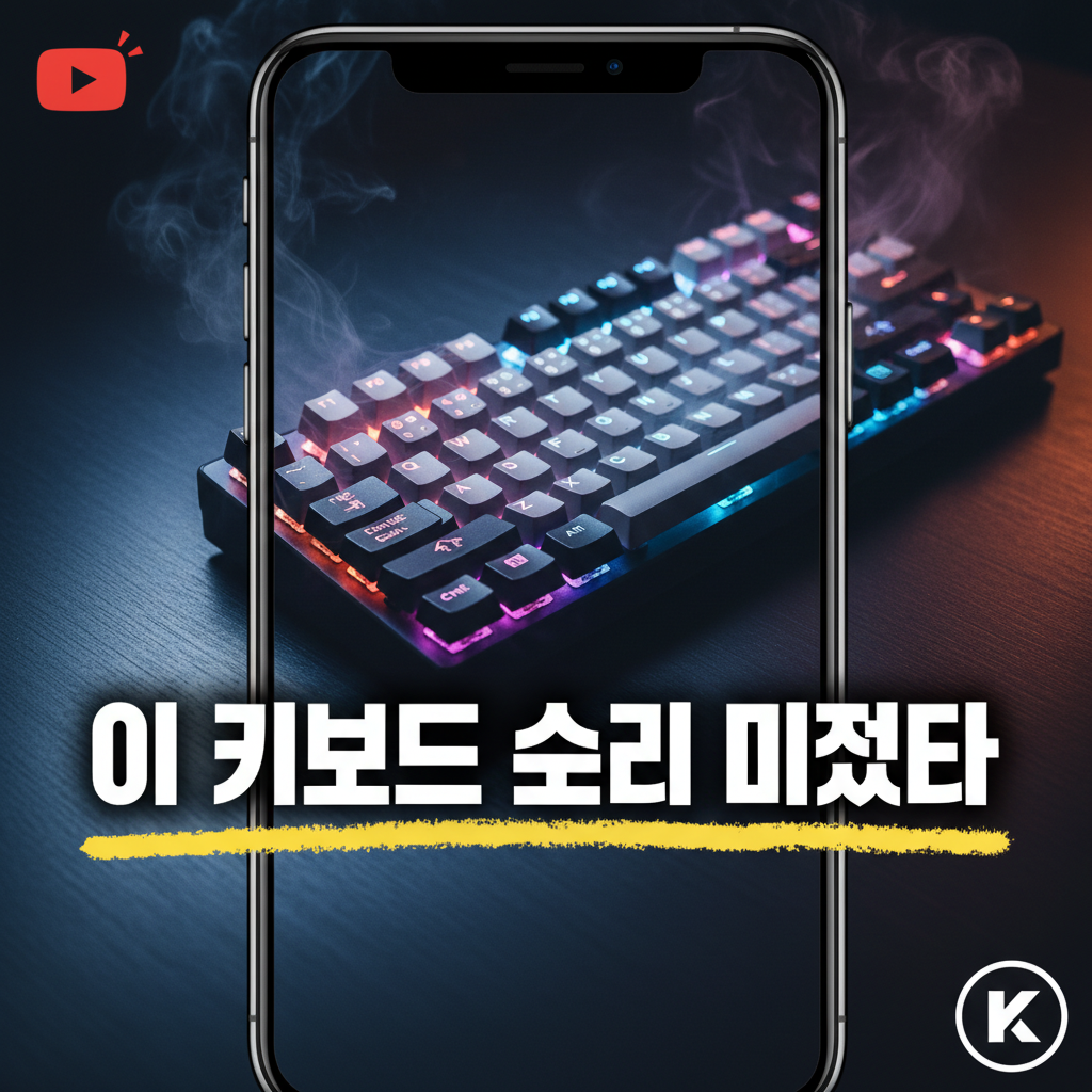 이 키보드 타건감 미쳤다 — 로지텍 MX Keys S